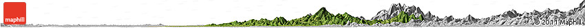 Satellite Horizon Map of Huanggang, lighten, desaturated