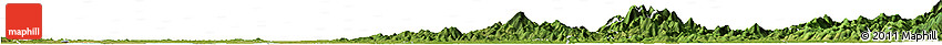 Satellite Horizon Map of Huanggang