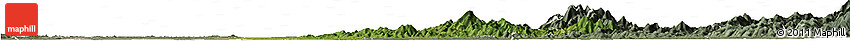 Satellite Horizon Map of Huanggang, semi-desaturated