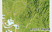 Satellite Map of Huanggang