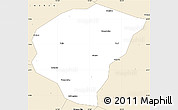 Classic Style Simple Map of Huanggang