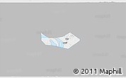 Gray 3D Map of Huangshi Shiqu, single color outside