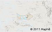 Shaded Relief 3D Map of Huangshi Shiqu, lighten