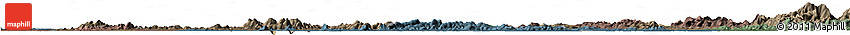 Political Horizon Map of Huangshi Shiqu, darken, semi-desaturated