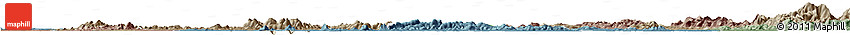 Political Horizon Map of Huangshi Shiqu, semi-desaturated