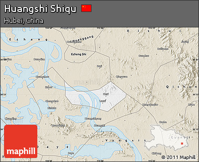 Classic Style Map of Huangshi Shiqu