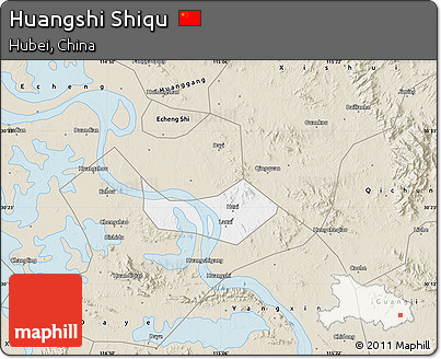 Classic Style Map of Huangshi Shiqu