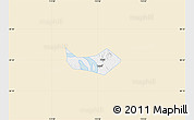 Classic Style Map of Huangshi Shiqu, single color outside