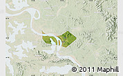 Satellite Map of Huangshi Shiqu, lighten