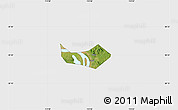 Satellite Map of Huangshi Shiqu, single color outside