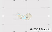 Shaded Relief Map of Huangshi Shiqu, cropped outside