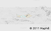 Shaded Relief Panoramic Map of Huangshi Shiqu, lighten, desaturated