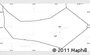 Blank Simple Map of Huangshi Shiqu
