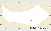 Classic Style Simple Map of Huangshi Shiqu, single color outside