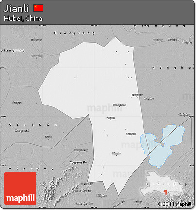 Gray Map of Jianli
