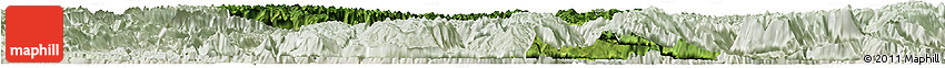 Satellite Horizon Map of Jianshi, lighten