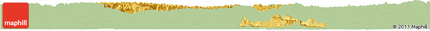 Savanna Style Horizon Map of Jianshi, single color outside