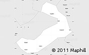 Silver Style Simple Map of Jiayu