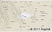 Classic Style 3D Map of Jingmen Shi