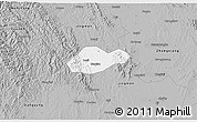 Gray 3D Map of Jingmen Shi