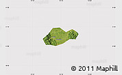Satellite Map of Jingmen Shi, cropped outside