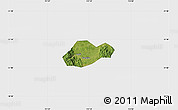 Satellite Map of Jingmen Shi, single color outside