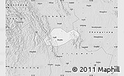 Silver Style Map of Jingmen Shi