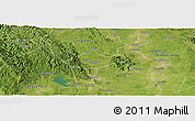Satellite Panoramic Map of Jingmen Shi