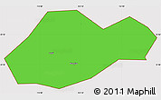 Political Simple Map of Jingmen Shi, cropped outside