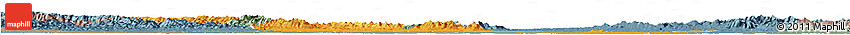 Political Horizon Map of Jingmen, semi-desaturated