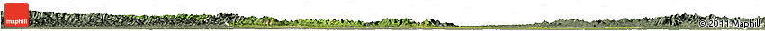 Satellite Horizon Map of Jingmen, semi-desaturated