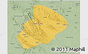 Savanna Style 3D Map of Jingshan