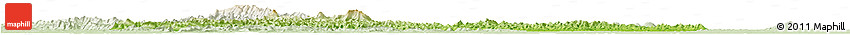 Physical Horizon Map of Jingshan, lighten