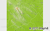 Physical Map of Jingshan