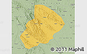 Savanna Style Map of Jingshan
