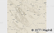 Shaded Relief Map of Jingshan