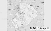 Silver Style Map of Jingshan