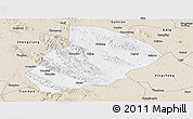 Classic Style Panoramic Map of Jingshan