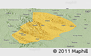 Savanna Style Panoramic Map of Jingshan