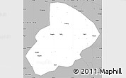 Gray Simple Map of Jingshan