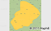 Savanna Style Simple Map of Jingshan