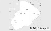 Silver Style Simple Map of Jingshan