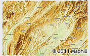 Physical 3D Map of Laifeng
