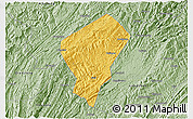 Savanna Style 3D Map of Laifeng