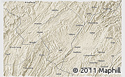 Shaded Relief 3D Map of Laifeng
