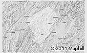 Silver Style 3D Map of Laifeng