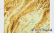 Physical Map of Laifeng