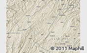 Shaded Relief Map of Laifeng