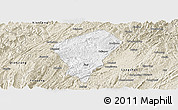 Classic Style Panoramic Map of Laifeng