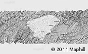 Gray Panoramic Map of Laifeng